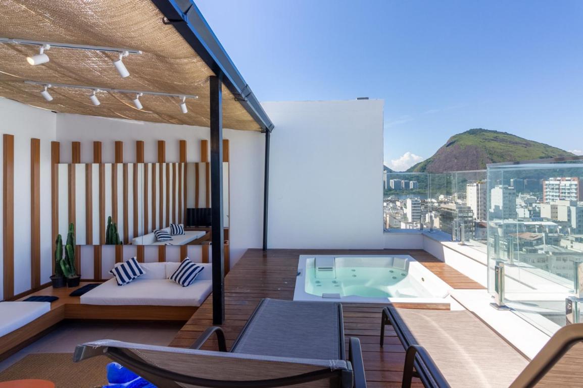 Tabas - Edificio Wave Com Vista Pro Mar Em Ipanema Leilighet Rio de Janeiro Eksteriør bilde
